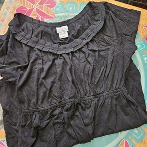 Black Oh Baby by Motherhood Maternity top